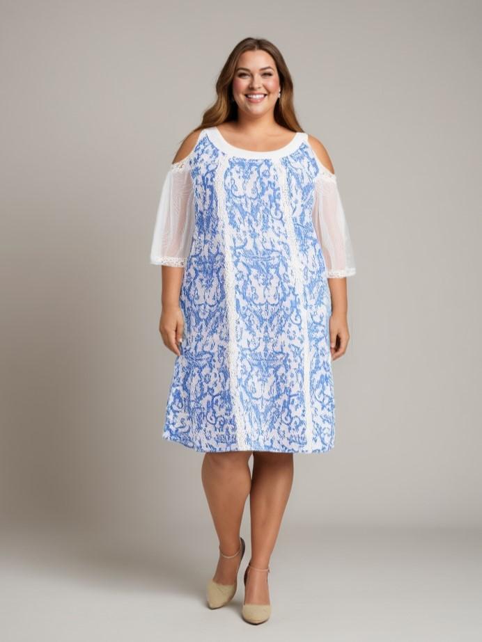 Robes & Combinaisons Femme Bleu Pomme Rouge C6598 #c Efashion Paris