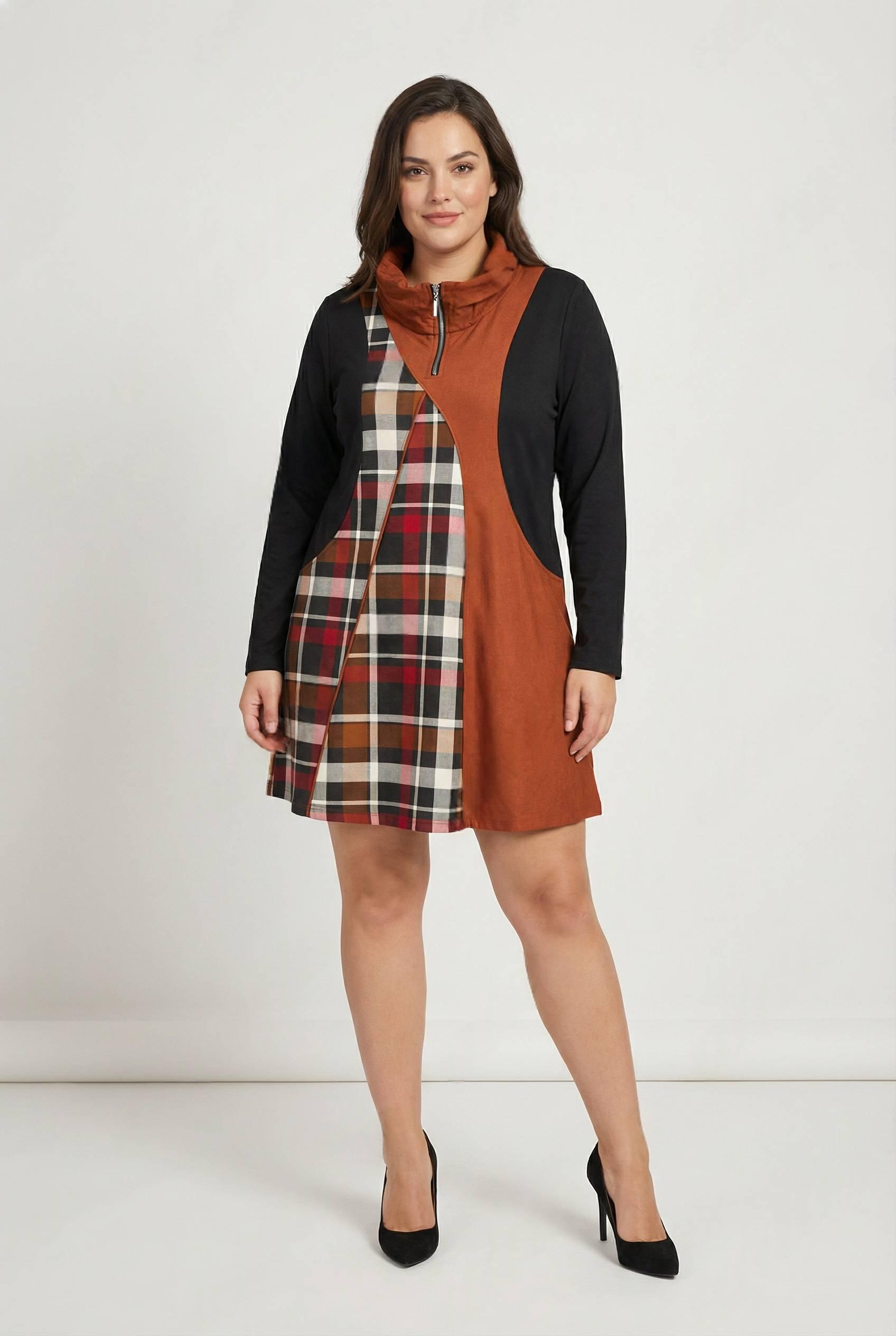 Robes & Combinaisons Femme Rouille Pomme Rouge A515 #c Efashion Paris