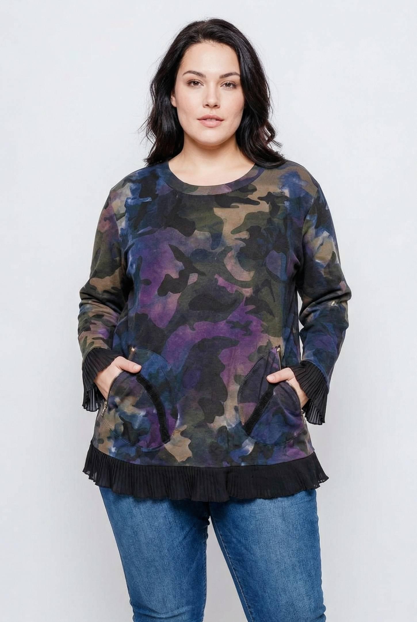 T-shirts Femme Violet Pomme Rouge A821 #c Efashion Paris