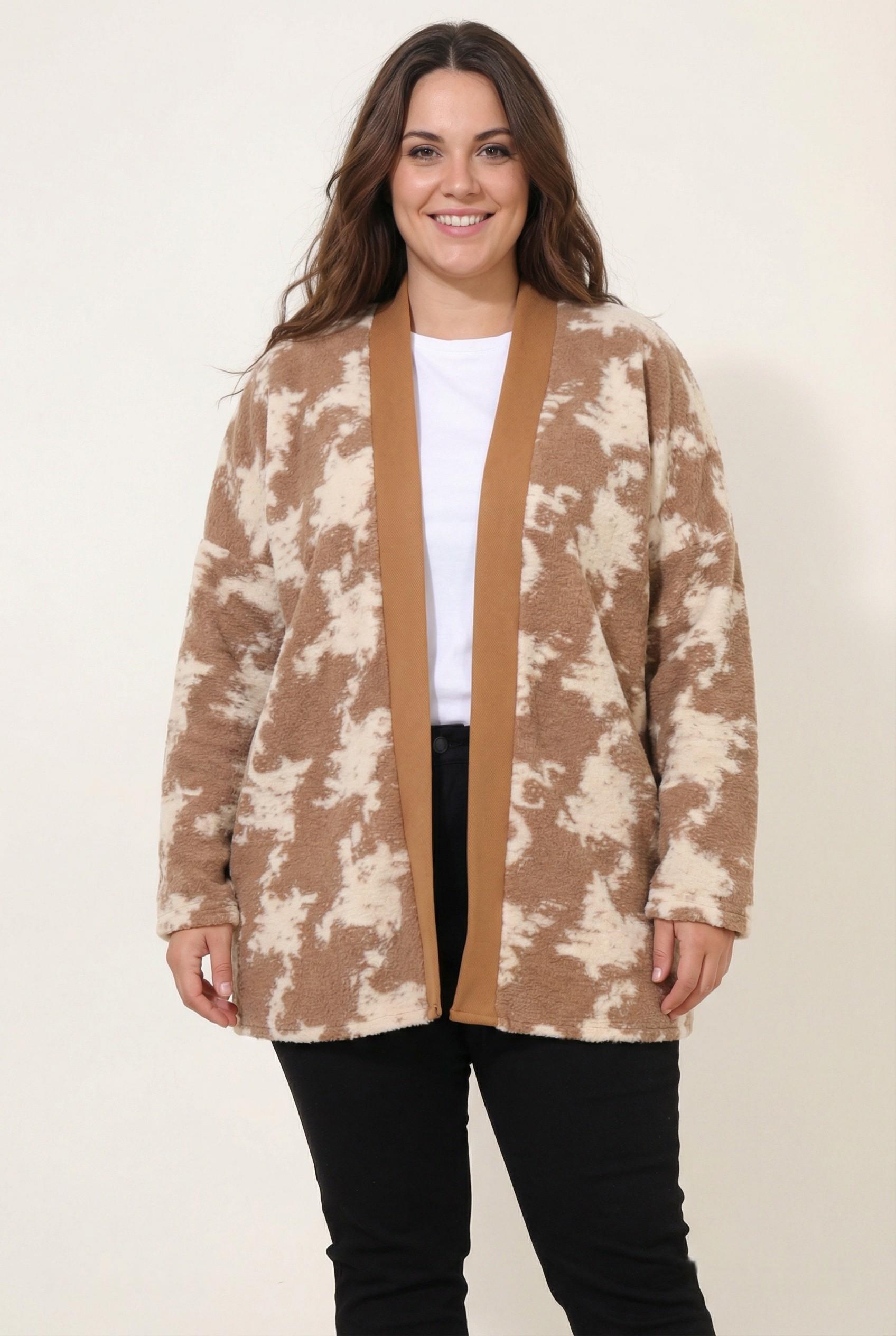 Gilets Femme Beige Pomme Rouge T879 #c Efashion Paris