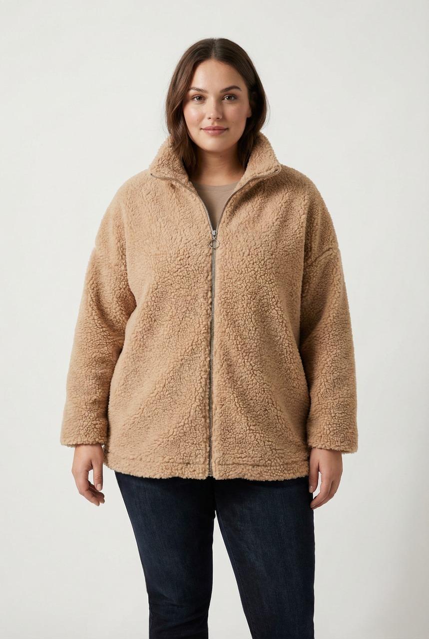 Vestes Femme Beige Pomme Rouge T5763 #c Efashion Paris