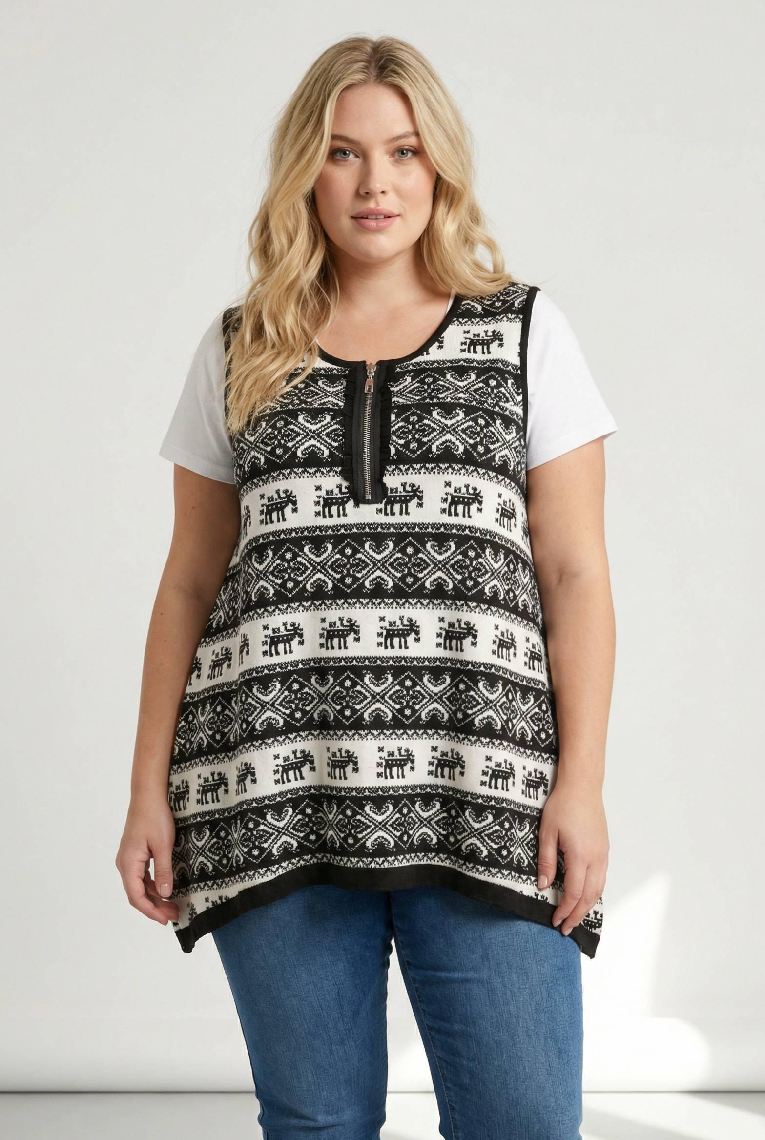 Tuniques Femme Blanc Pomme Rouge A076 #c Efashion Paris