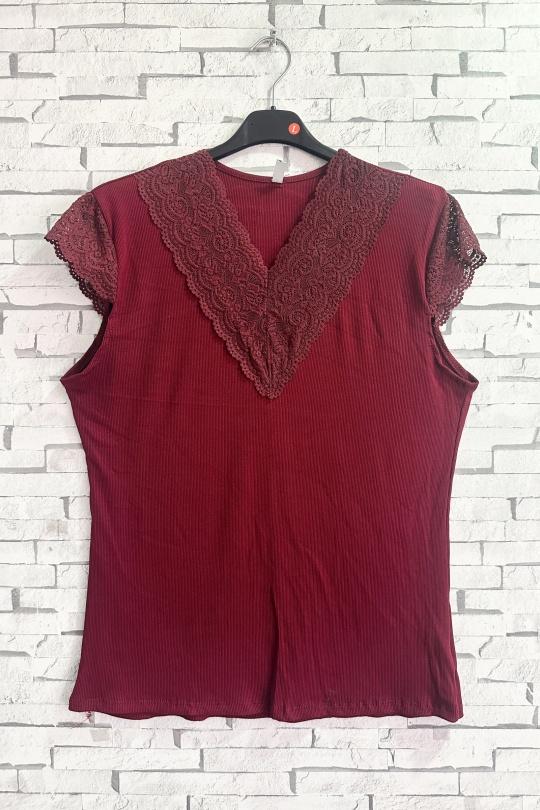 Tops Femme bleu cyan ZAFA Paris 20E02H12 Efashion Paris