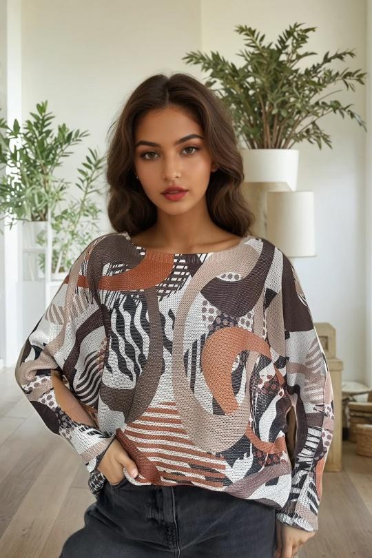 Tops Femme Couleur unique ZAFA Paris 1257-445 Efashion Paris