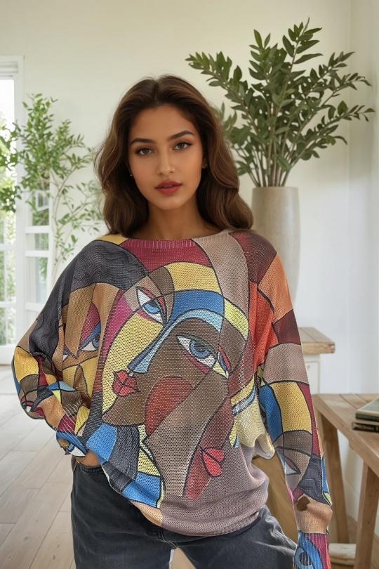 Tops Femme Couleur unique ZAFA Paris 1257-447 Efashion Paris