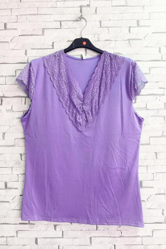 Tops Femme bleu cyan ZAFA Paris 20E02H12 Efashion Paris