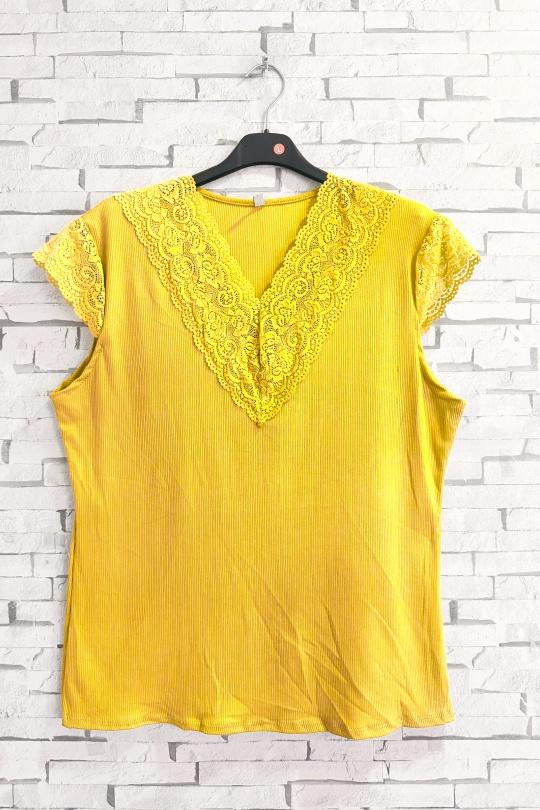 Tops Femme bleu cyan ZAFA Paris 20E02H12 Efashion Paris