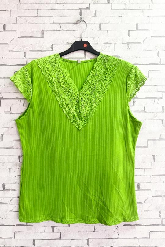 Tops Femme bleu cyan ZAFA Paris 20E02H12 Efashion Paris