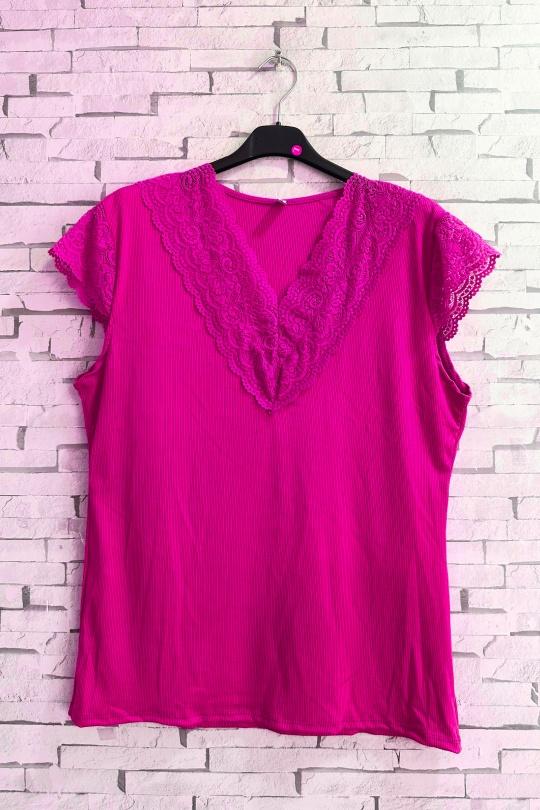 Tops Femme bleu cyan ZAFA Paris 20E02H12 Efashion Paris