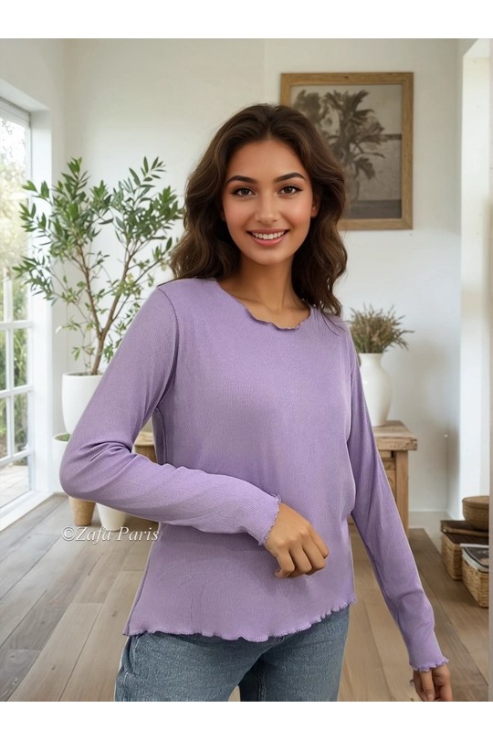 Tops Femme Blanc ZAFA Paris 25E70H5 Efashion Paris