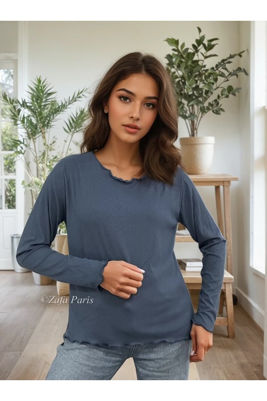 Tops Femme Blanc ZAFA Paris 25E70H5 Efashion Paris