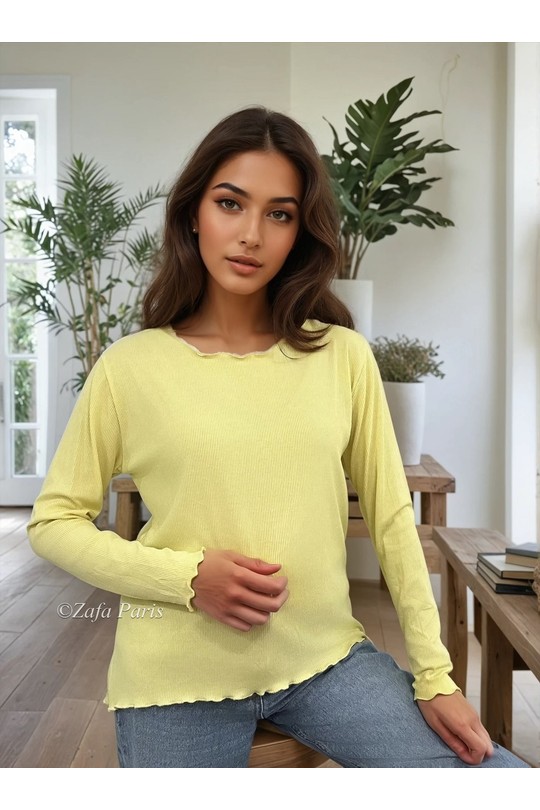 Tops Femme Blanc ZAFA Paris 25E70H5 Efashion Paris