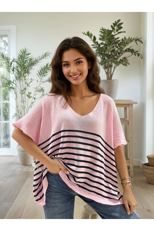 Tops Femme Fushia ZAFA Paris 50E26H955 Efashion Paris