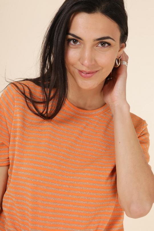 T-shirts Femme Vert anis JOWELL 13046 Efashion Paris
