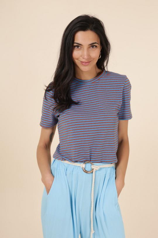 T-shirts Femme Vert anis JOWELL 13046 Efashion Paris