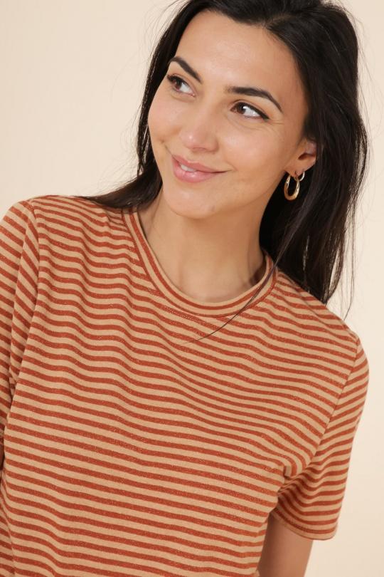 T-shirts Femme Vert anis JOWELL 13046 Efashion Paris
