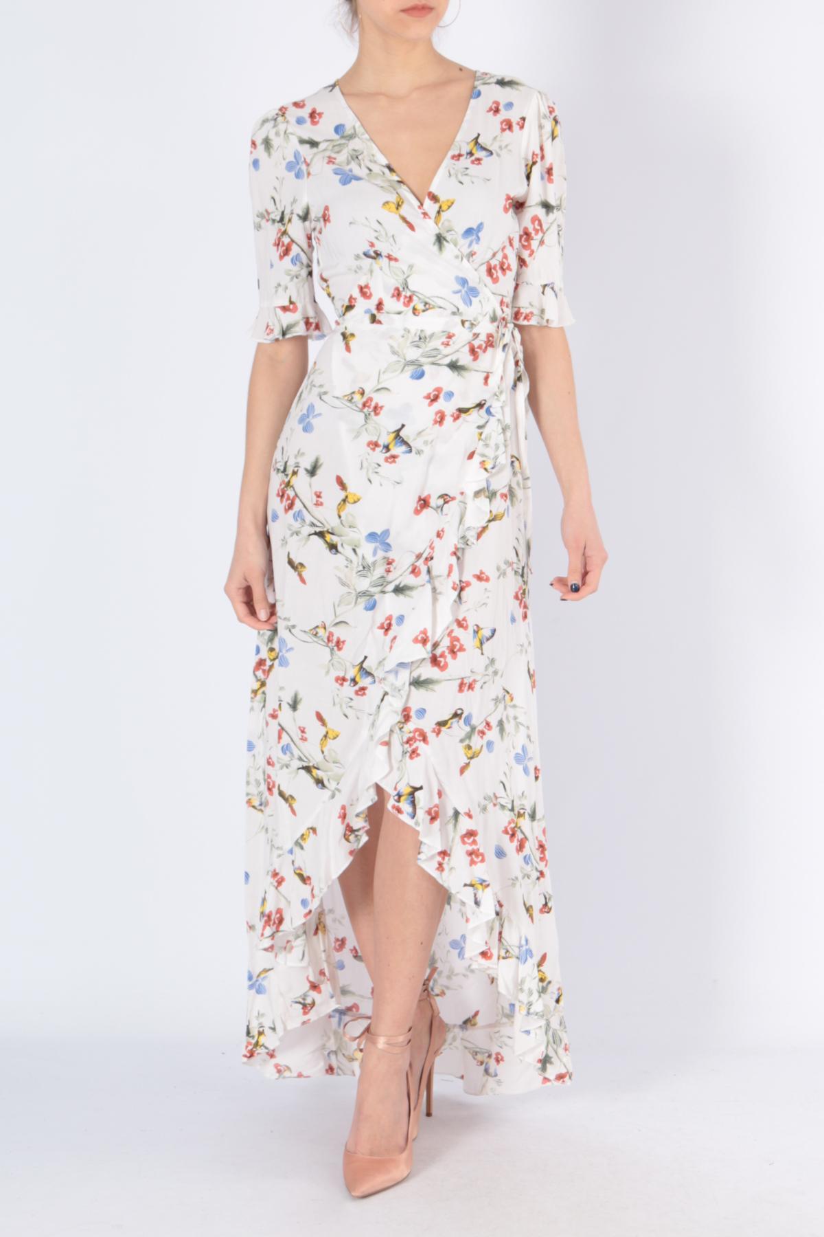 Robes longues Femme Blanc JOWELL MR8835-42 #c Efashion Paris