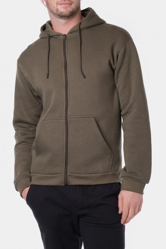 Cardigans Men Khaki Hopenlife GILET À CAPUCHE YAGA Efashion Paris