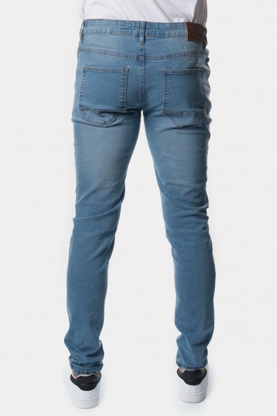Jeans Homme Bleu clair Hopenlife JEAN SLIM 5 POCHES-JIMBEI Efashion Paris