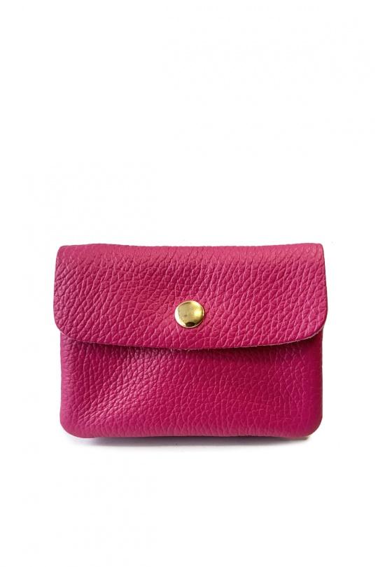 Petite maroquinerie Maroquinerie FUCHSIA ITALINA - RITELLE (CHERRY LEATHER) 3998D Efashion Paris