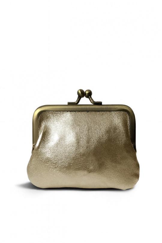 Monederos & estuches Marroquinería Gold ITALINA - RITELLE (CHERRY LEATHER) 3992 Efashion Paris