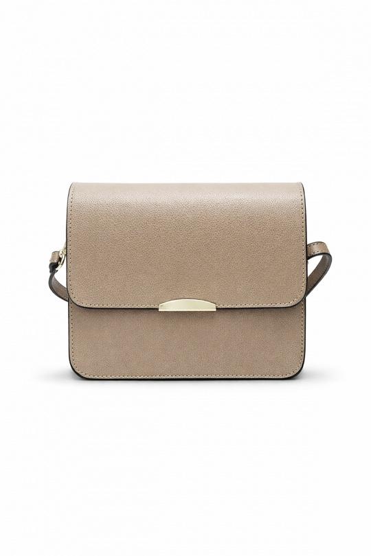 Sacs à bandoulière Maroquinerie Taupe clair ITALINA - RITELLE (CHERRY LEATHER) 4186 Efashion Paris