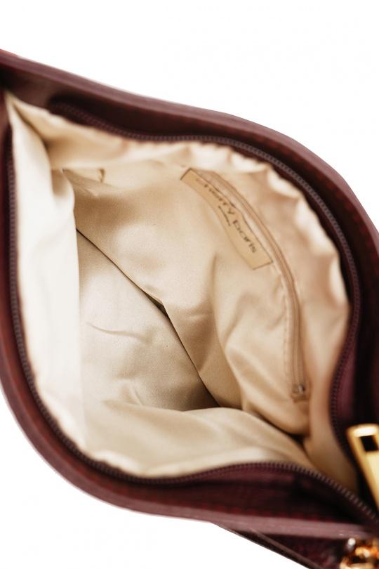 Shoulder bags Bags Cognac ITALINA - RITELLE (CHERRY LEATHER) 4202 Efashion Paris