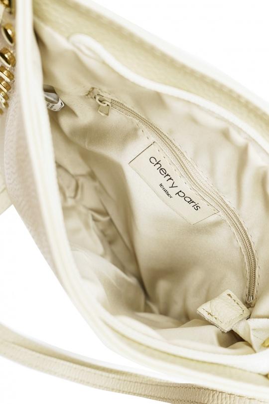 Shoulder bags Bags Cognac ITALINA - RITELLE (CHERRY LEATHER) 4202 Efashion Paris