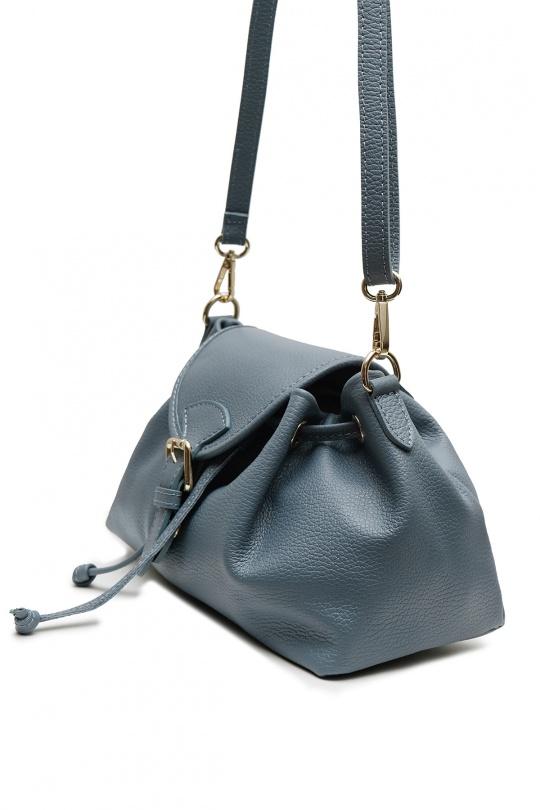 Sacs à bandoulière Maroquinerie Cognac ITALINA - RITELLE (CHERRY LEATHER) 4196 Efashion Paris