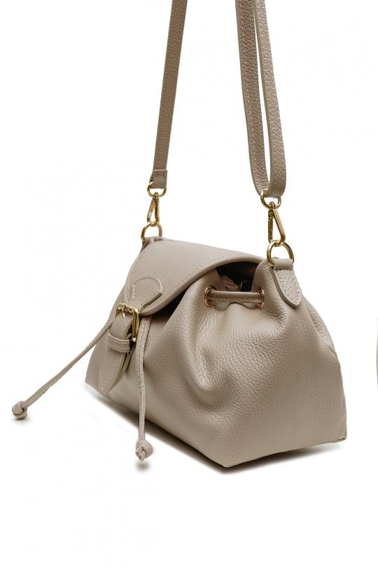 Sacs à bandoulière Maroquinerie Cognac ITALINA - RITELLE (CHERRY LEATHER) 4196 Efashion Paris