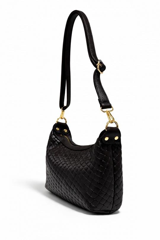 Sacs à bandoulière Maroquinerie Cognac ITALINA - RITELLE (CHERRY LEATHER) 4208 Efashion Paris