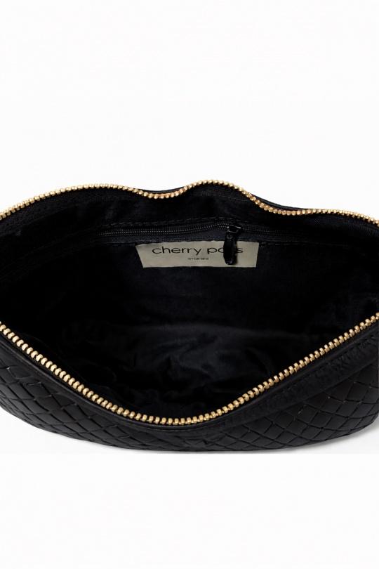 Sacs à bandoulière Maroquinerie Cognac ITALINA - RITELLE (CHERRY LEATHER) 4208 Efashion Paris