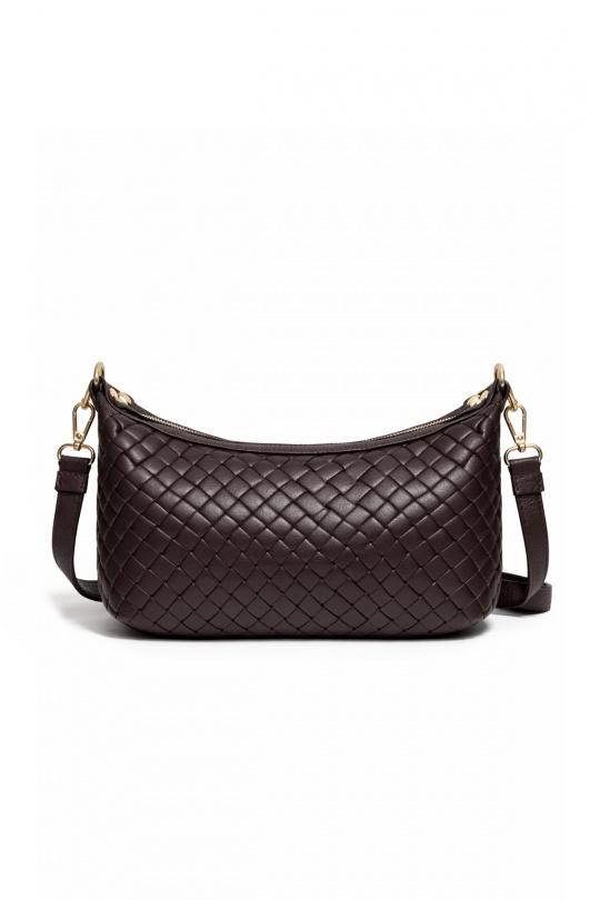 Sacs à bandoulière Maroquinerie Cognac ITALINA - RITELLE (CHERRY LEATHER) 4208 Efashion Paris