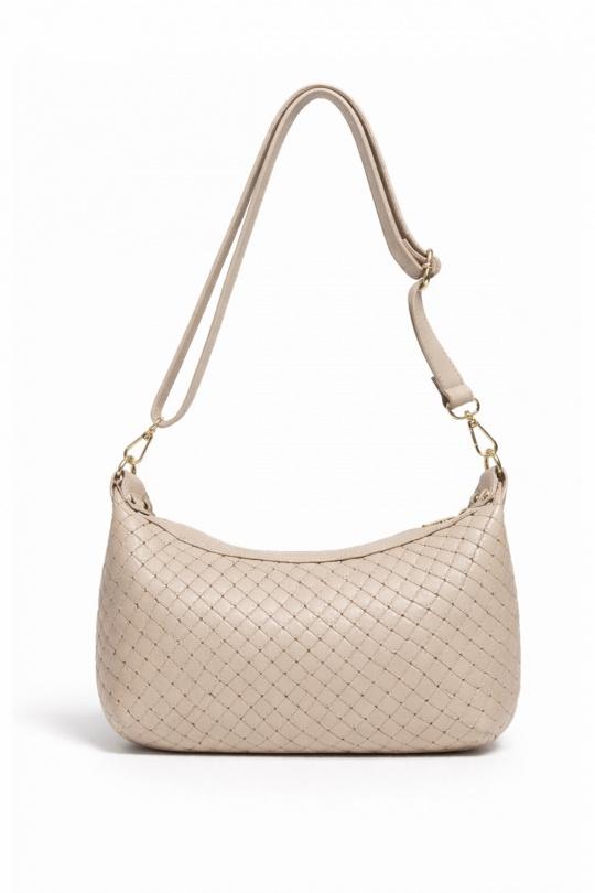 Sacs à bandoulière Maroquinerie Cognac ITALINA - RITELLE (CHERRY LEATHER) 4208 Efashion Paris