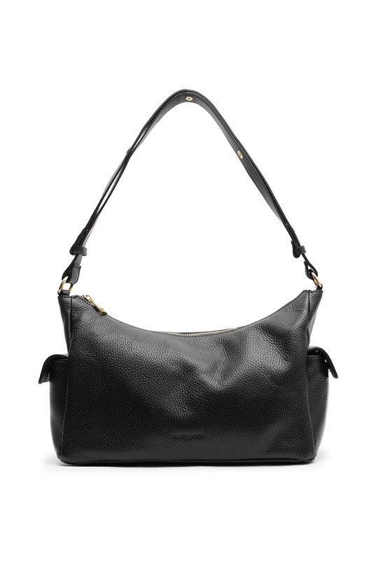 Sacs à main Maroquinerie Noir ITALINA - RITELLE (CHERRY LEATHER) 4216 Efashion Paris
