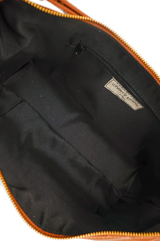 Sacs à main Maroquinerie Noir ITALINA - RITELLE (CHERRY LEATHER) 4216 Efashion Paris