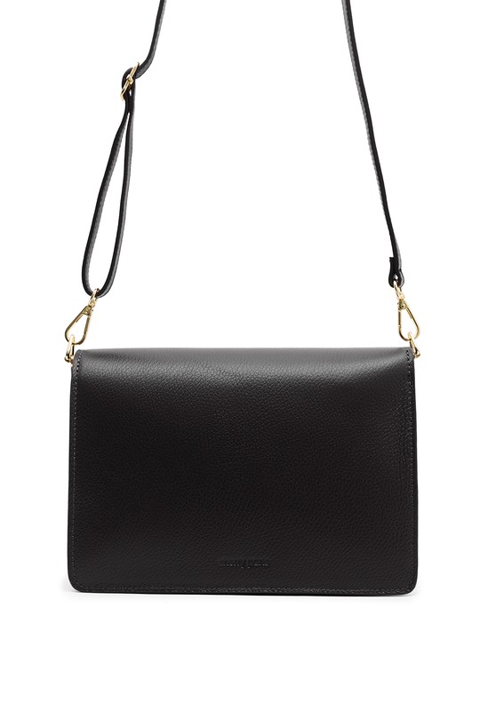 Sacs à bandoulière Maroquinerie Noir ITALINA - RITELLE (CHERRY LEATHER) 4217 Efashion Paris