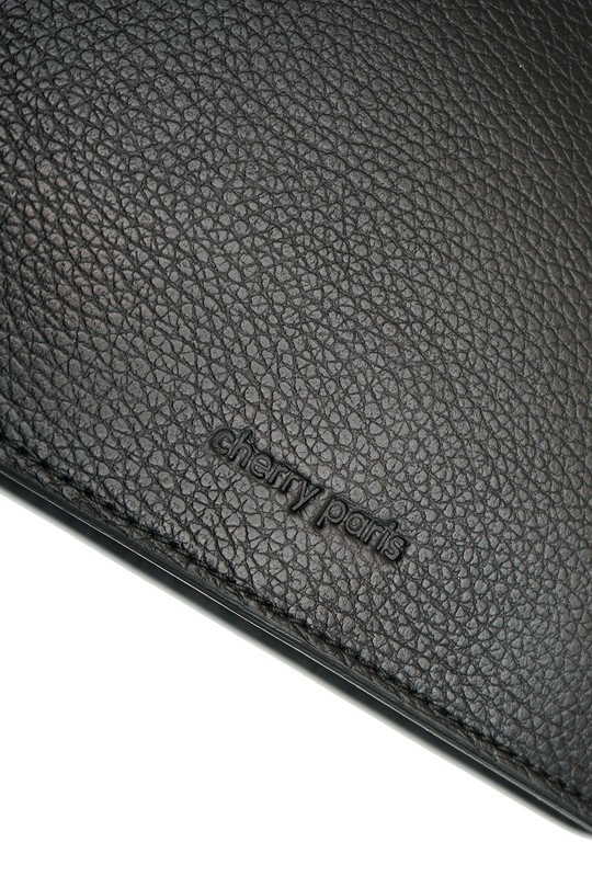 Sacs à bandoulière Maroquinerie Noir ITALINA - RITELLE (CHERRY LEATHER) 4217 Efashion Paris