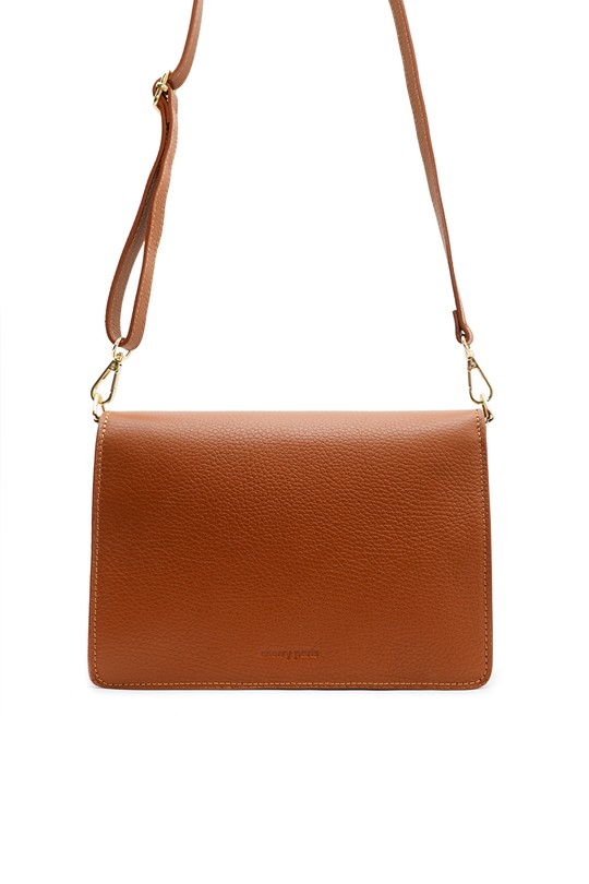 Sacs à bandoulière Maroquinerie Noir ITALINA - RITELLE (CHERRY LEATHER) 4217 Efashion Paris