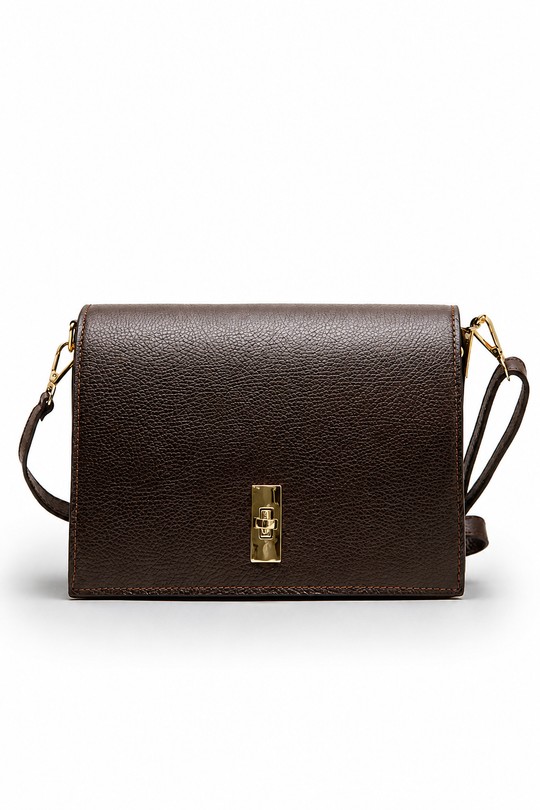 Sacs à bandoulière Maroquinerie Noir ITALINA - RITELLE (CHERRY LEATHER) 4217 Efashion Paris