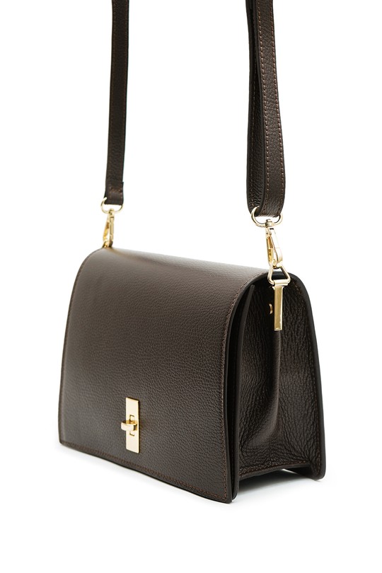 Sacs à bandoulière Maroquinerie Noir ITALINA - RITELLE (CHERRY LEATHER) 4217 Efashion Paris