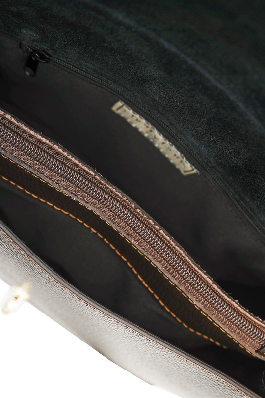 Sacs à bandoulière Maroquinerie Noir ITALINA - RITELLE (CHERRY LEATHER) 4217 Efashion Paris