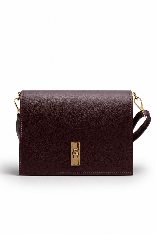 Sacs à bandoulière Maroquinerie Noir ITALINA - RITELLE (CHERRY LEATHER) 4217 Efashion Paris