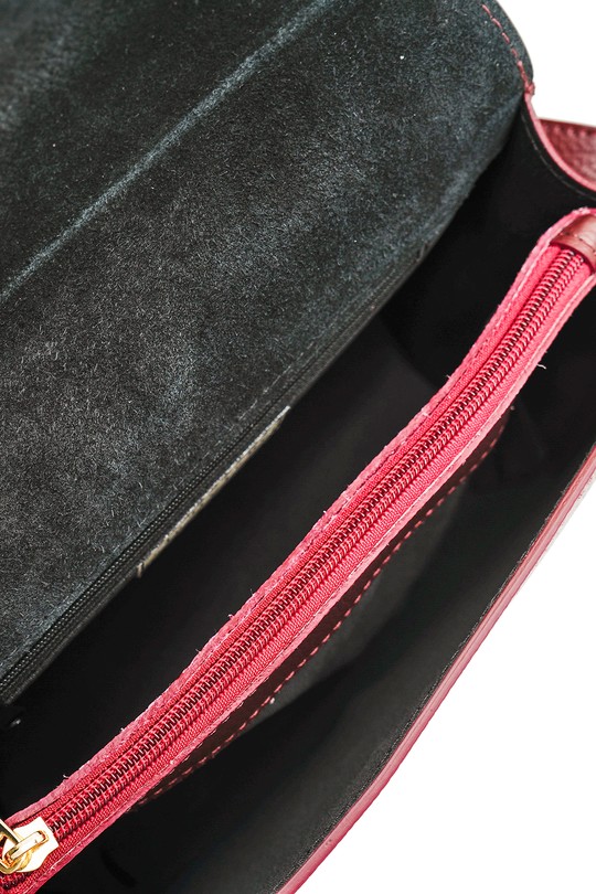 Sacs à bandoulière Maroquinerie Noir ITALINA - RITELLE (CHERRY LEATHER) 4217 Efashion Paris