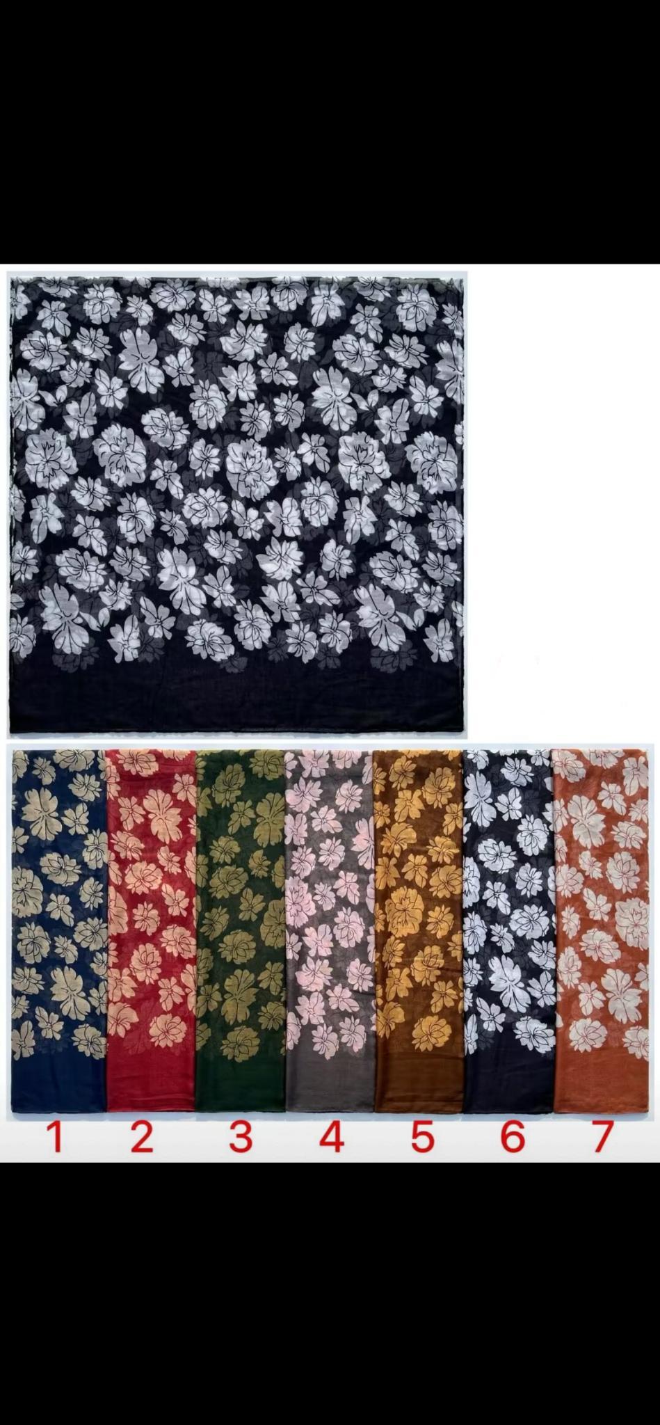 Écharpes Accessoires Couleurs mélangées KATHY WY-P05 #c Efashion Paris