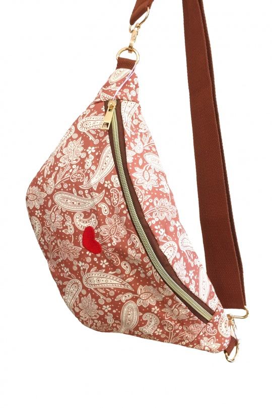 Riñonera Marroquinería Light brown SAS ANOUSHKA 802 Efashion Paris