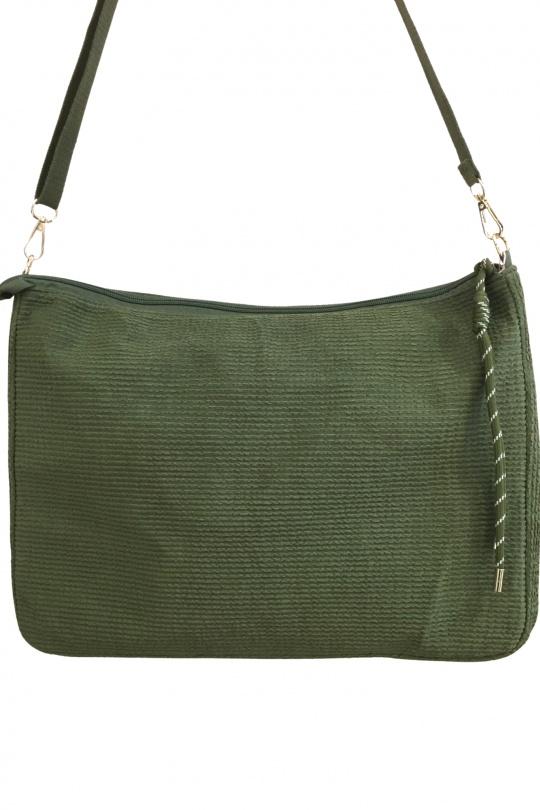 Clutch bags Bags Khaki SAS ANOUSHKA 810 Efashion Paris