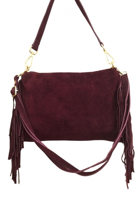 Bandoleras Marroquinería Burgundy SAS ANOUSHKA 250707 Efashion Paris