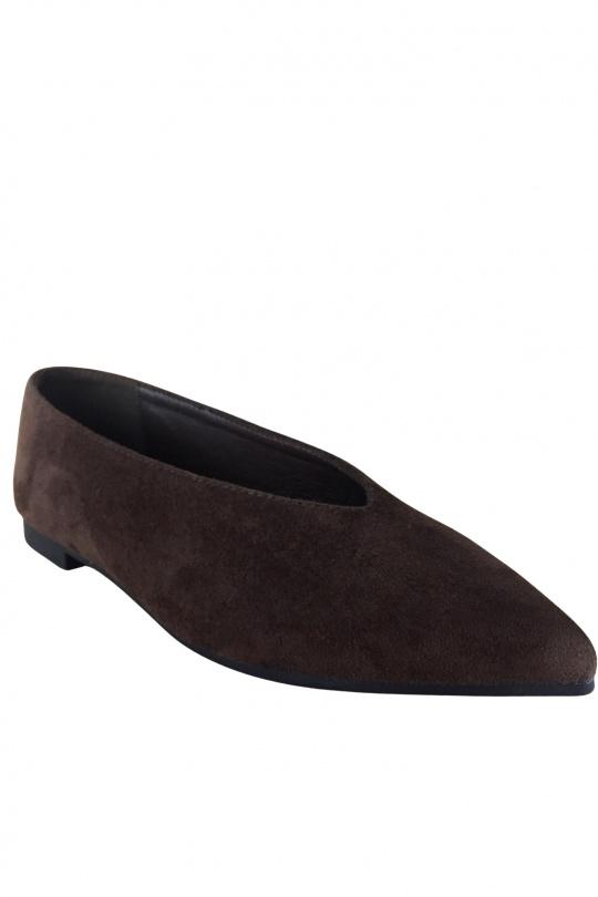 Ballerines Chaussures Brun SAS ANOUSHKA 83AK Efashion Paris