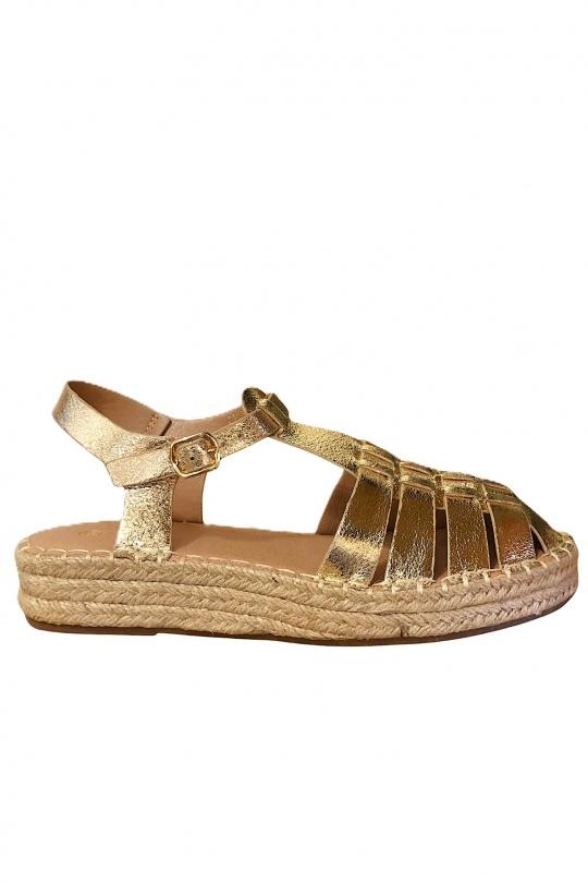 Sandales Chaussures Gold SAS ANOUSHKA CA058-13 Efashion Paris